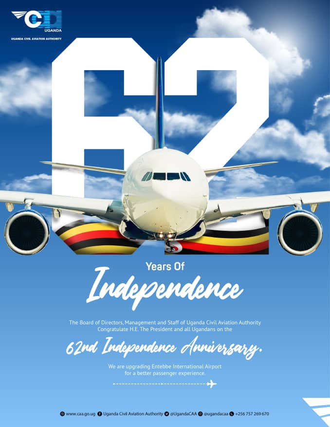 Happy Independence Day celebration to #uganda #Uganda62