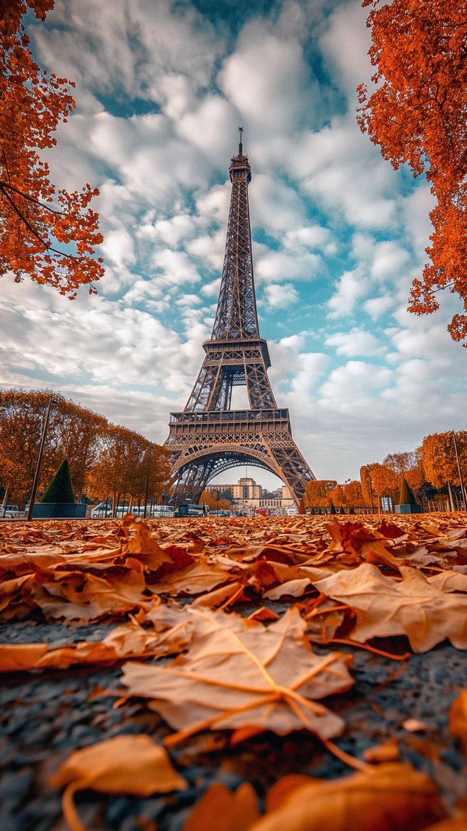 viewsoff's tweet photo. Autumn in Paris. https://t.co/pkt8aiWo7B