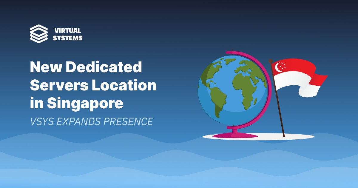 VSYShost's tweet photo. 🌏 VSYS Host Expands to Singapore with New Dedicated Server Location 🌏

Explore our Singapore Dedicated Server plans now ⤵️
https://t.co/iDD1pjkxP4

Read More 💻
https://t.co/HCstd3Rkq7

#VSYSHost #VSYSHostNews #VSYS #VSYSNews #VirtualSystems #DedicatedServers #SingaporeServers https://t.co/XE2ArlUzKB