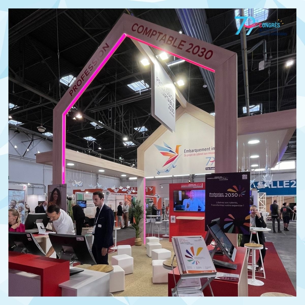 C’est parti : le 79e #CongrèsOEC est officiellement lancé depuis ce matin ! ✨

Nous sommes très heureux de vous accueillir à Marseille pour les trois prochains jours. Toutes les équipes du CNOEC sont mobilisées sur nos différents stands, n’hésitez pas à venir échanger ! 😁