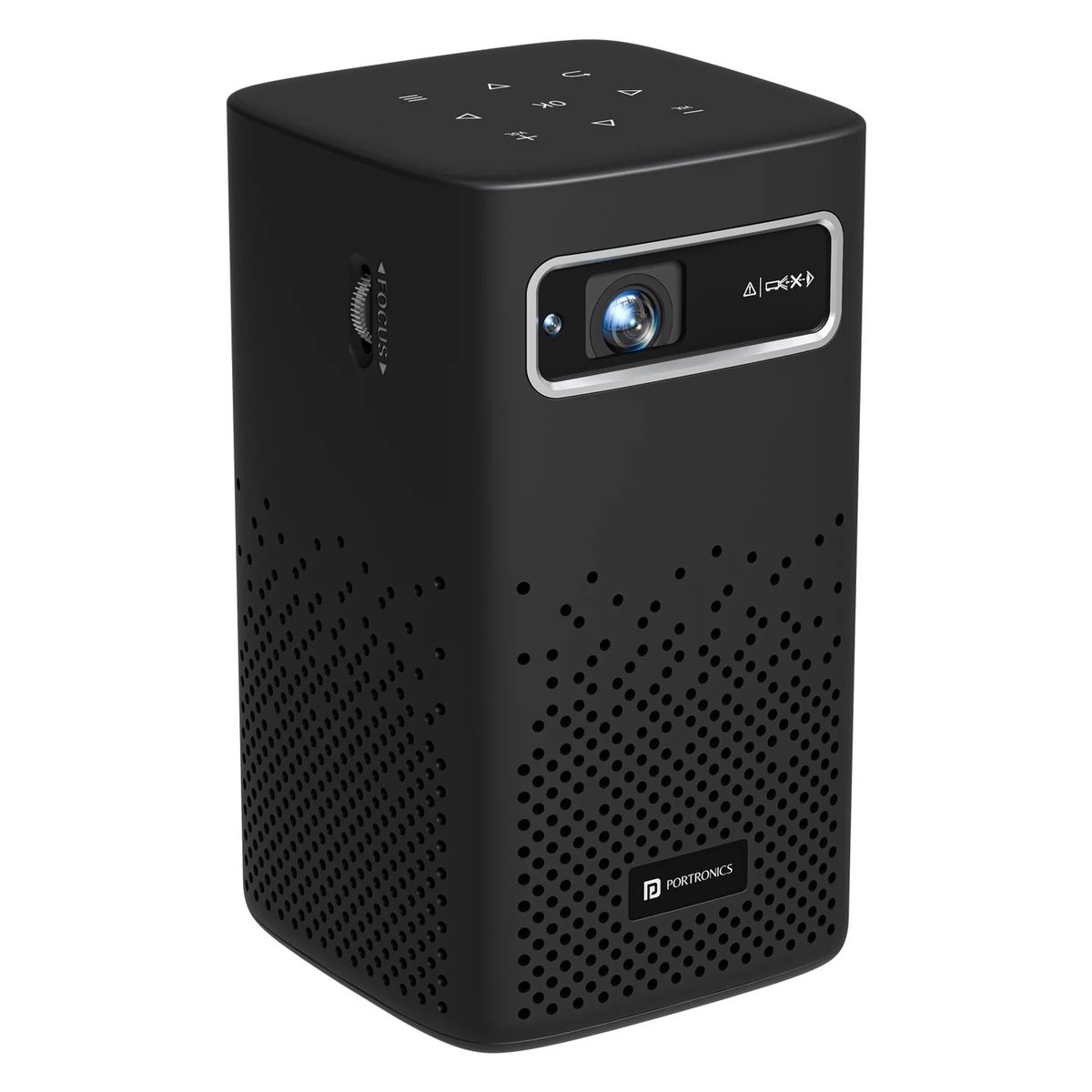stufflistings's tweet image. This is the Portronics Pico 13
- Rechargeable DLP projector
- Auto Keystone correction
- Customisable projection size
- Built-in OTT apps
- 3500 lumens, 4K support
- HDMI &amp;amp; USB ports, Type-C charging port
- Price: ₹31,499
#Portronics #PortronicsPico13