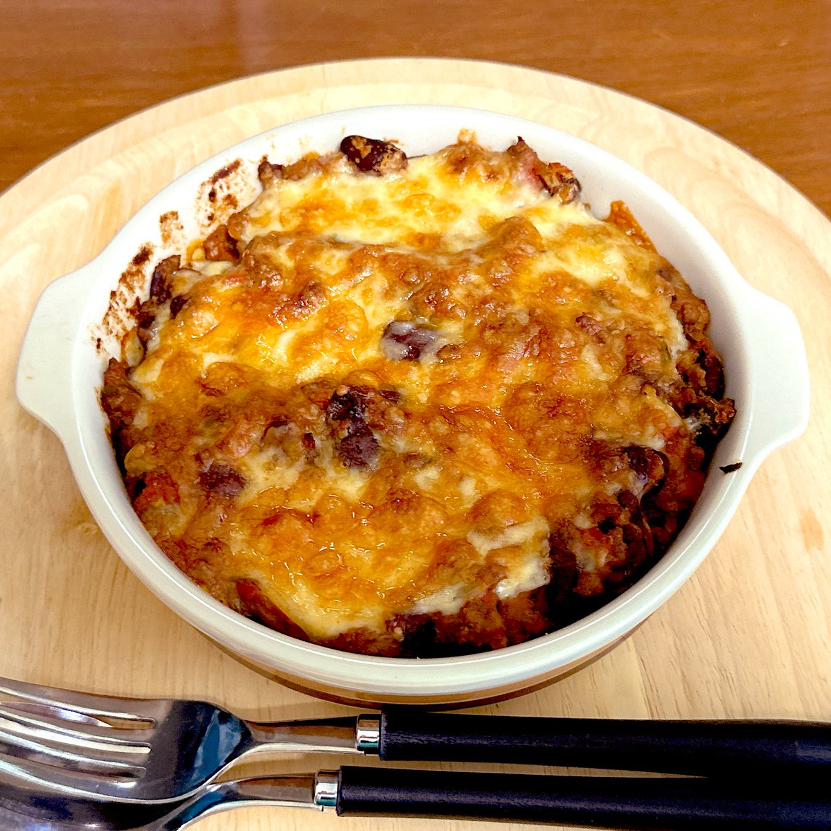 KapuaBlue's tweet photo. チーズマカロニグラタンが美味しすぎた

#おうちご飯 #おうちごはん #チーズマカロニ #cheesemacaroni #dinner https://t.co/EpSucAMvhR