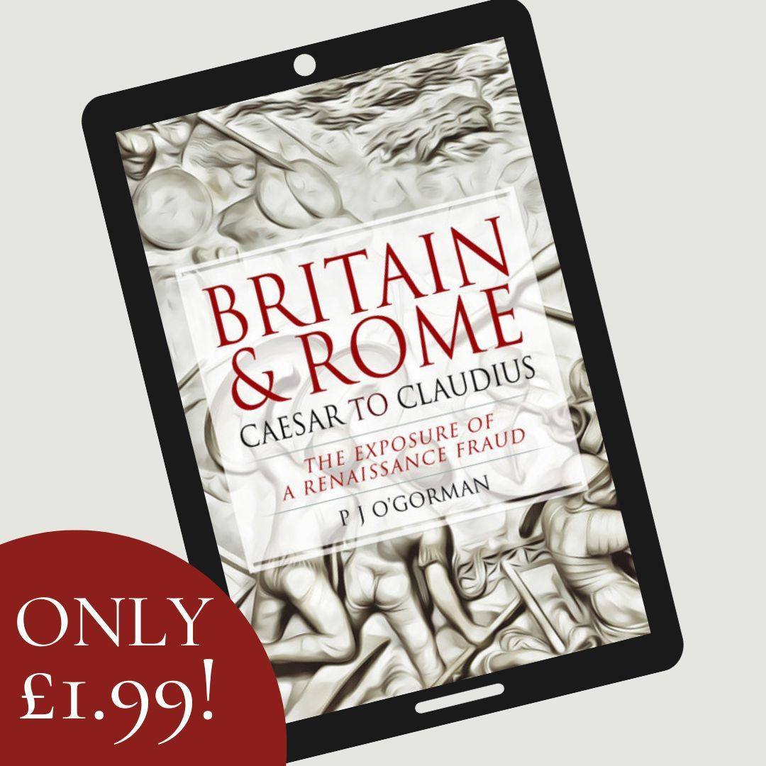 PenSwordeBooks's tweet photo. #SalePick Β£1.99 eBook edition:
π Britain and Rome: Caesar to Claudius β The Exposure of a Renaissance Fraud by P J OβGorman
π https://t.co/quczzXxu0o https://t.co/rJuUvRl1zj