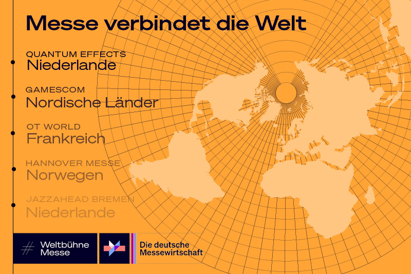 AUMAeV's tweet photo. #WeltbühneMesse: Die #QuantumEffects, Messe für anwendungsorientierte Quantentechnologien, begrüßt ein Partnerland: Am 8./9.10. stehen die #Niederlande im Fokus, wenn Industrie, Wissenschaft und Politik bei der @Messe_Stuttgart zusammenkommen. #messemachtlebendig @NLinDeutschland https://t.co/rDbHVrx0W8