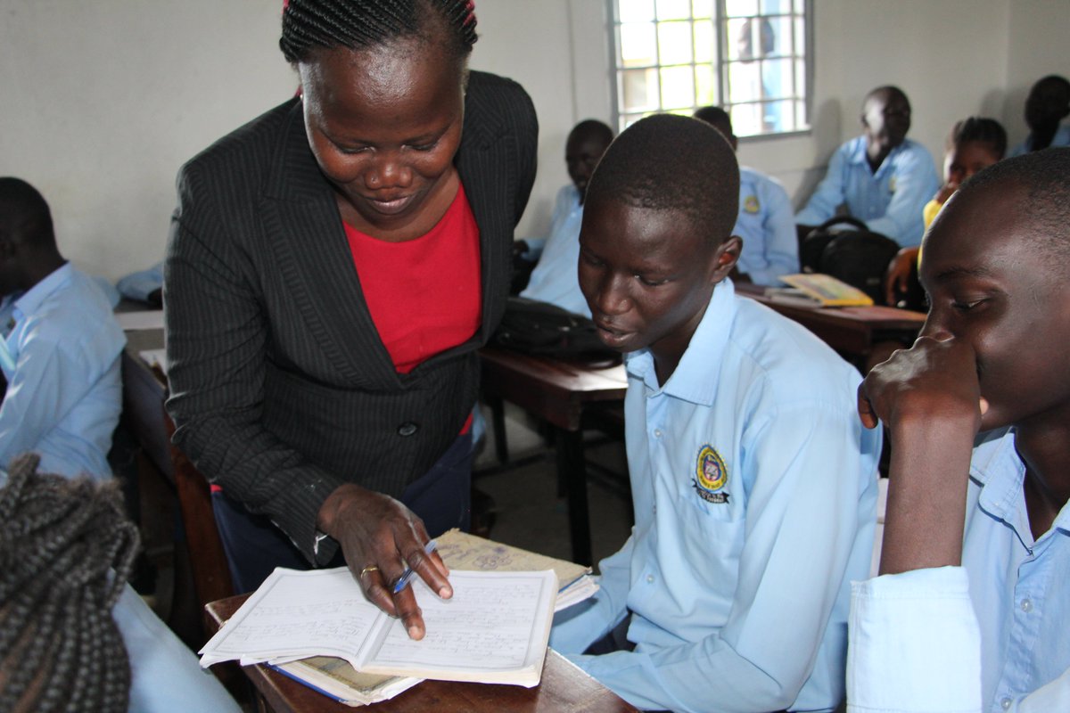 On 5th October, we joined the rest of the world to mark #WorldTeachersDay under the theme “Valuing teachers’ voices: towards a new social contract for education,”

Today we bring you the story of resilience &amp; passion of a teacher in #SouthSudan.
Read here: bit.ly/3XZMboh