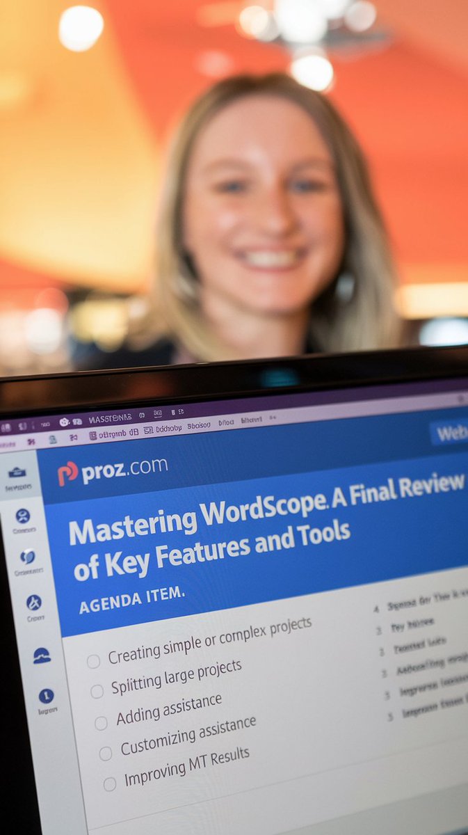 🌟 Join us this Thursday for the final session of our "Mastering Wordscope" series🌟

Agenda: docs.wordscope.com/en/mastering-w…

🕓 When: This Thursday, 16h GMT | 18h CET 🆓 Cost: Free 

🔗 Register here: proz.com/translator-tra…