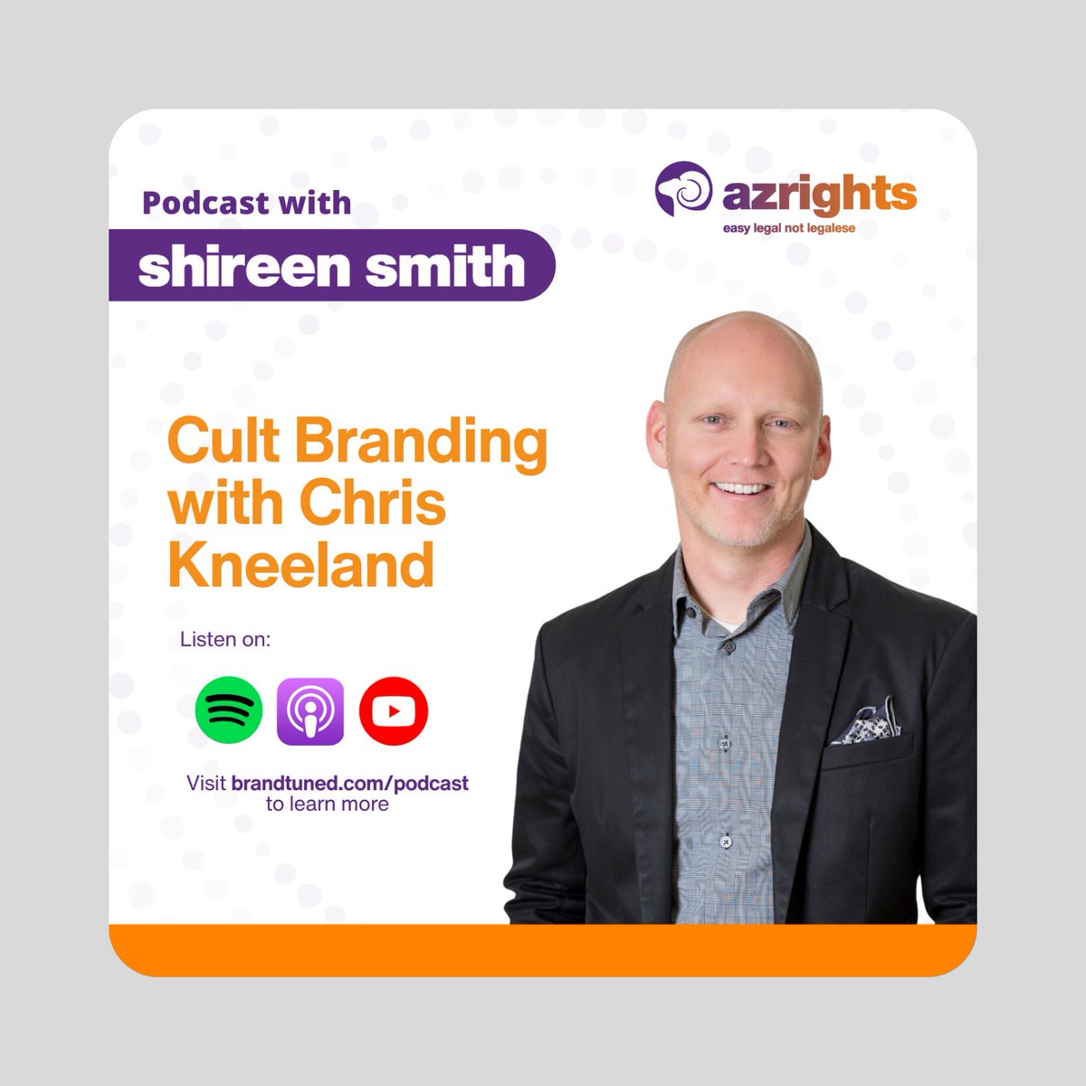 Tune into this Brand Tuned podcast episode with Chris Kneeland as he dives deep into the secrets behind successful cult brands, sharing examples, controversial insights, and steps on how to turn your business into a cult brand! 📊

Watch here youtu.be/4QLGFMiV6xg

#CultBrands