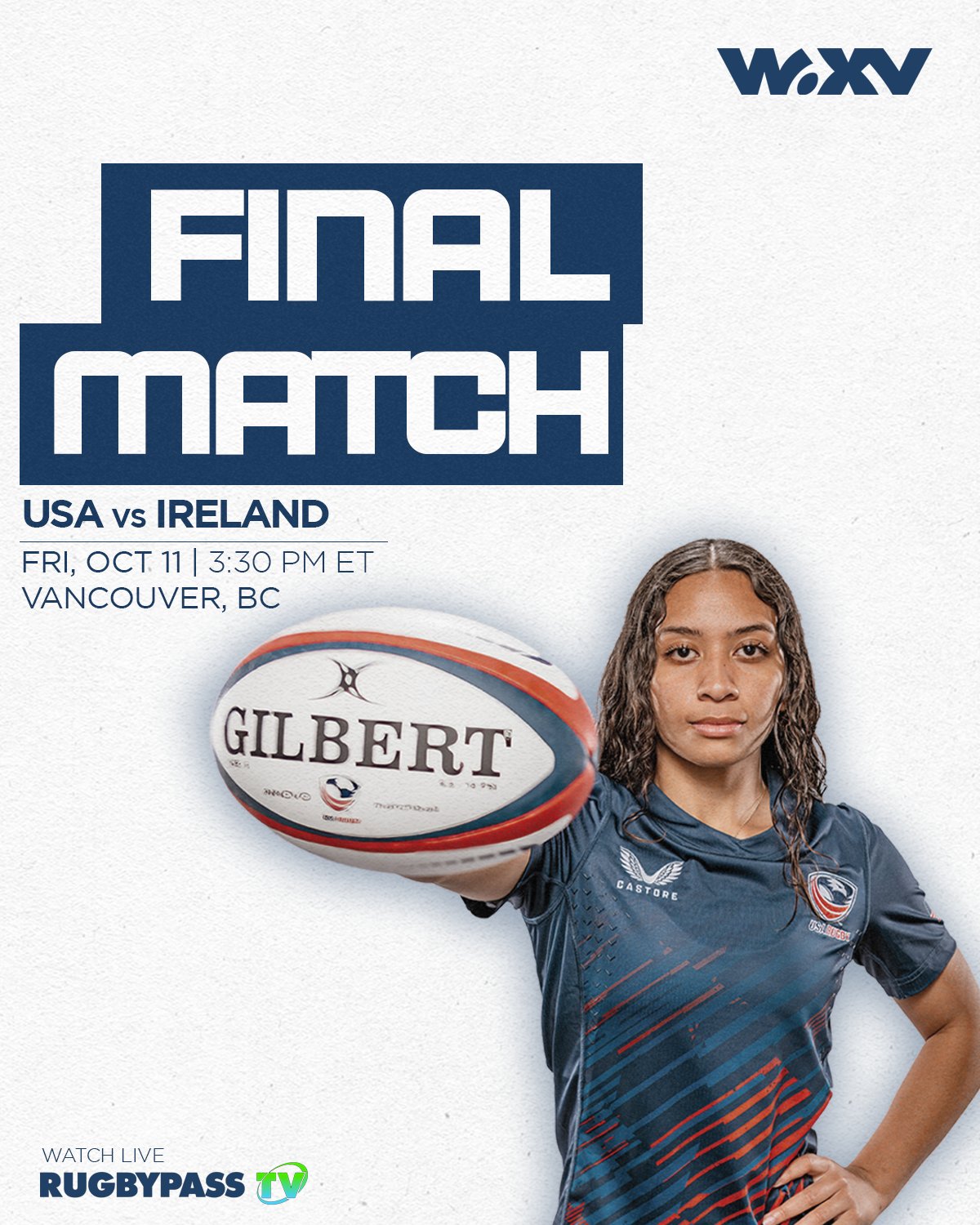 USA Rugby on X Final Run out for the Women s Watch it LIVE on rugbypass TV https t oL9AYDyEta X