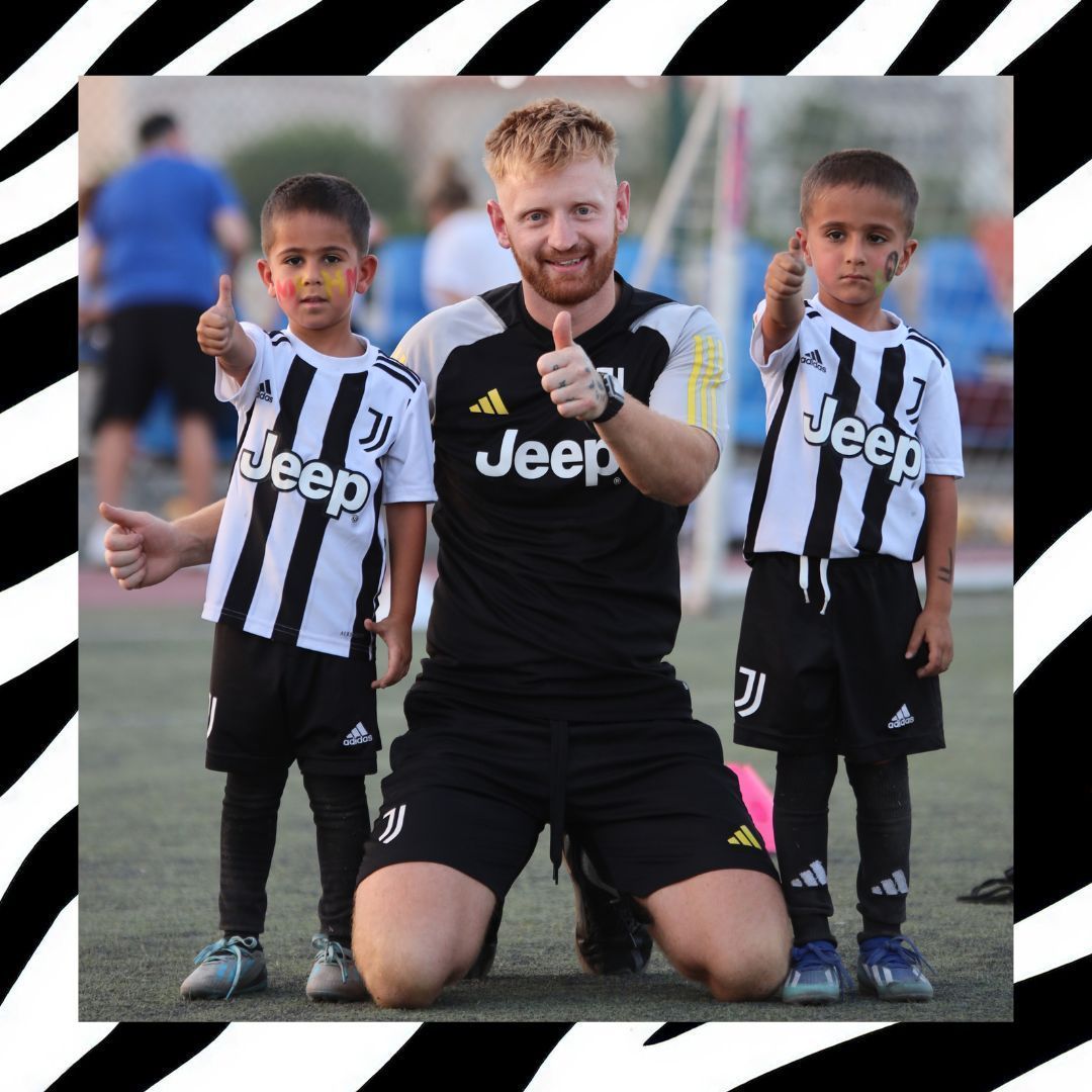 Thumbs up from our Pre-Academy stars! 👍 Future football talent in the making at Juventus Academy Kuwait! ⚽ #PreAcademy #JuventusAcademyKuwait #FootballForAll