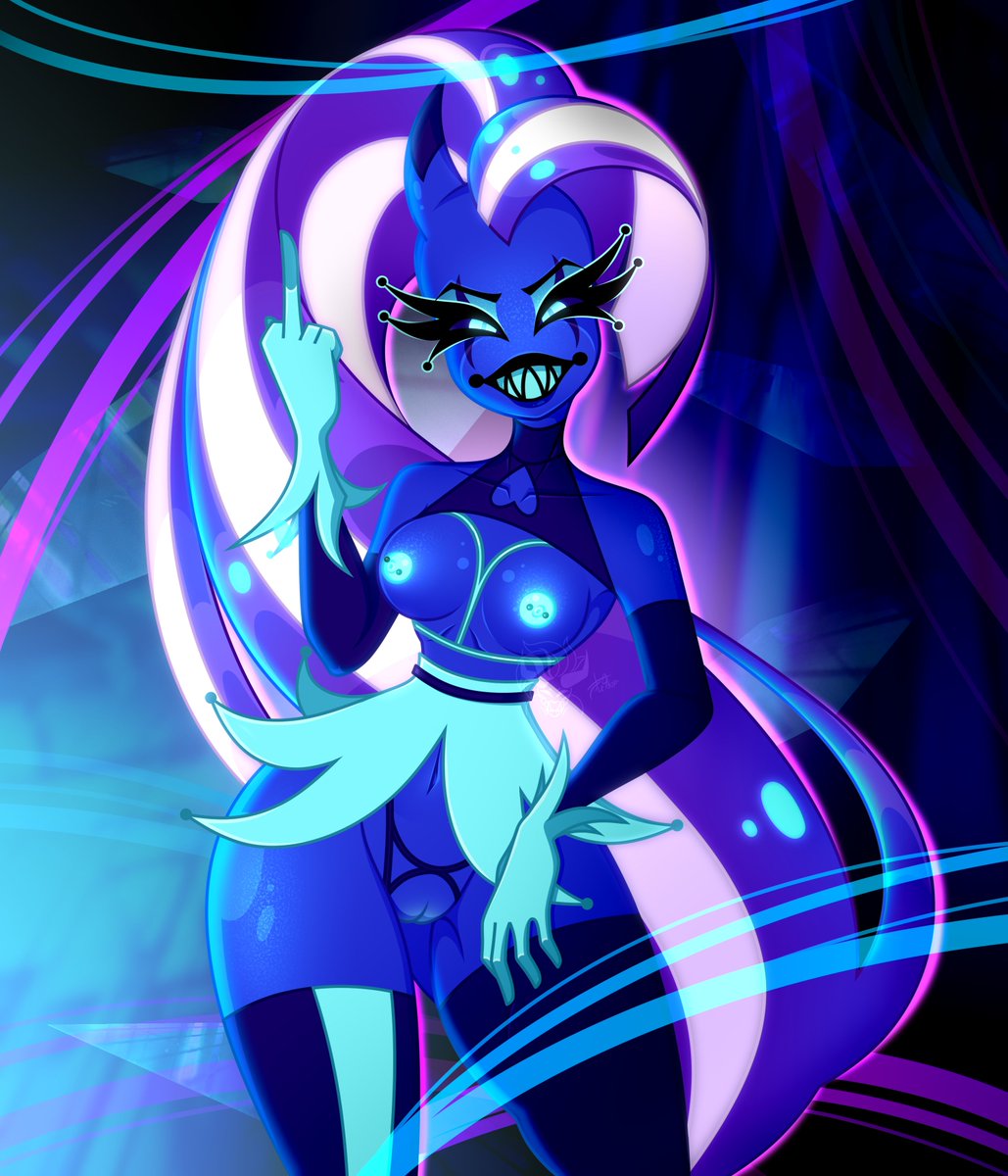 Blue_BlackHole's tweet photo. It's a Glam! 

#HelluvaBoss #HelluvaBossNSFW #HelluvaBossGlam #Glam #HelluvaBossFanArt #FanArt #NSFW https://t.co/OHF2RsEAi1