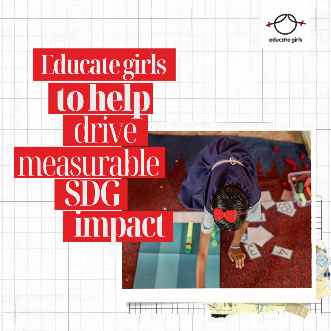 Educating girls positively impacts 9 out of 17 SDGs! Let’s #EducateGirls and transform lives.

#DayoftheGirl #SDG #SDG4 #Internationaldayofthegirlchild