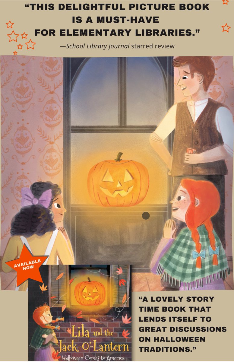 Nancy Churnin (@nchurnin) on Twitter photo Do your kids know that #IrishImmigrants brought their #Halloween traditions to America? Lila is excited to share her story! LILA AND THE JACK-O'-LANTERN, HALLOWEEN COMES TO AMERICA <a href="/annelibrayillo/">Anneli Bray</a> <a href="/AlbertWhitman/">Albert Whitman & Co.</a> <a href="/sljournal/">SchoolLibraryJournal</a> #StarredReview <a href="/amightygirl/">A Mighty Girl</a> #halloween2024 #kidlit Do your kids know that #IrishImmigrants brought their #Halloween traditions to America? Lila is excited to share her story! LILA AND THE JACK-O'-LANTERN, HALLOWEEN COMES TO AMERICA <a href="/annelibrayillo/">Anneli Bray</a> <a href="/AlbertWhitman/">Albert Whitman & Co.</a> <a href="/sljournal/">SchoolLibraryJournal</a> #StarredReview <a href="/amightygirl/">A Mighty Girl</a> #halloween2024 #kidlit