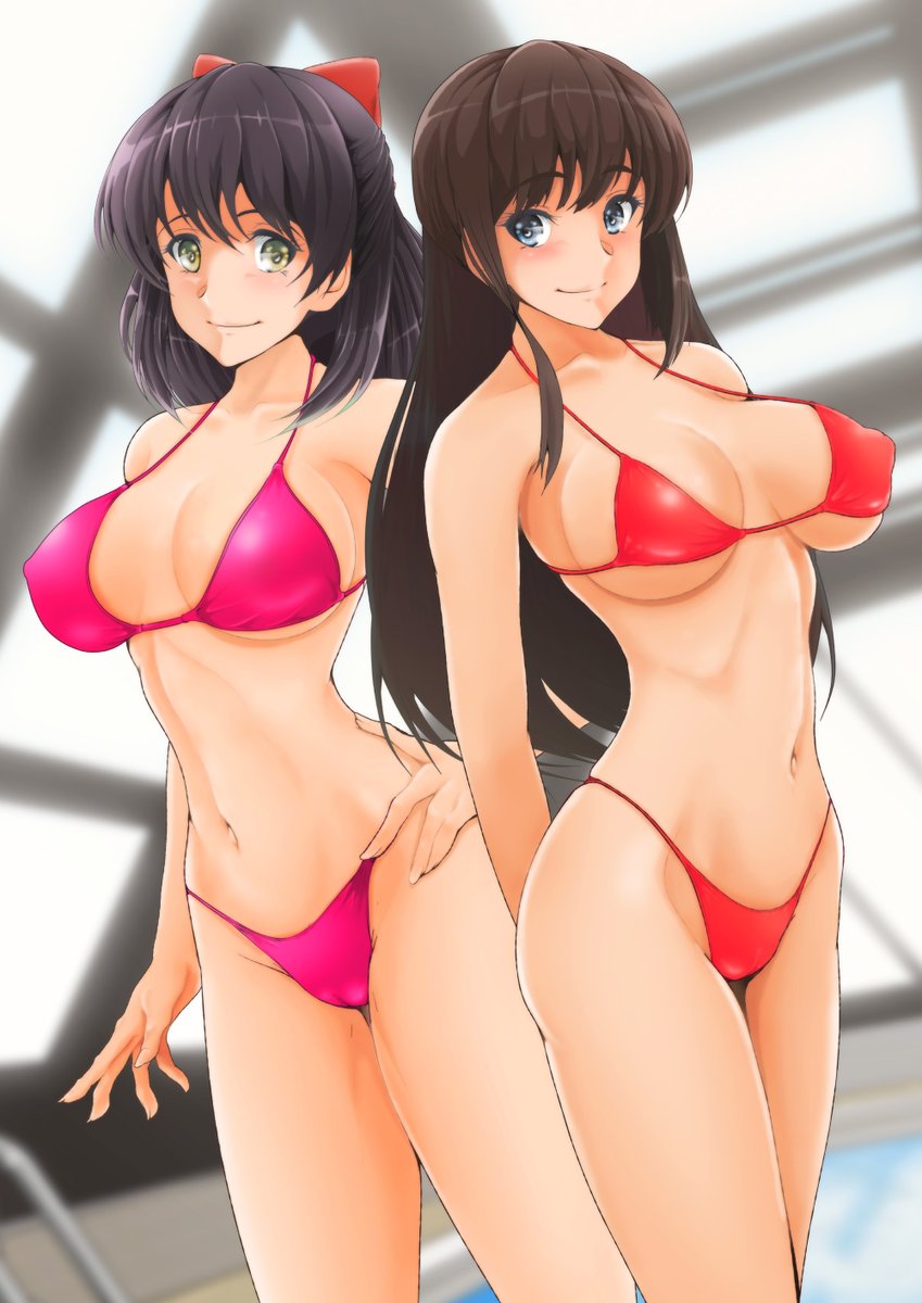 今日も過去絵!
北宇治の二大アイドル堺さん井上さんなのぜ。 