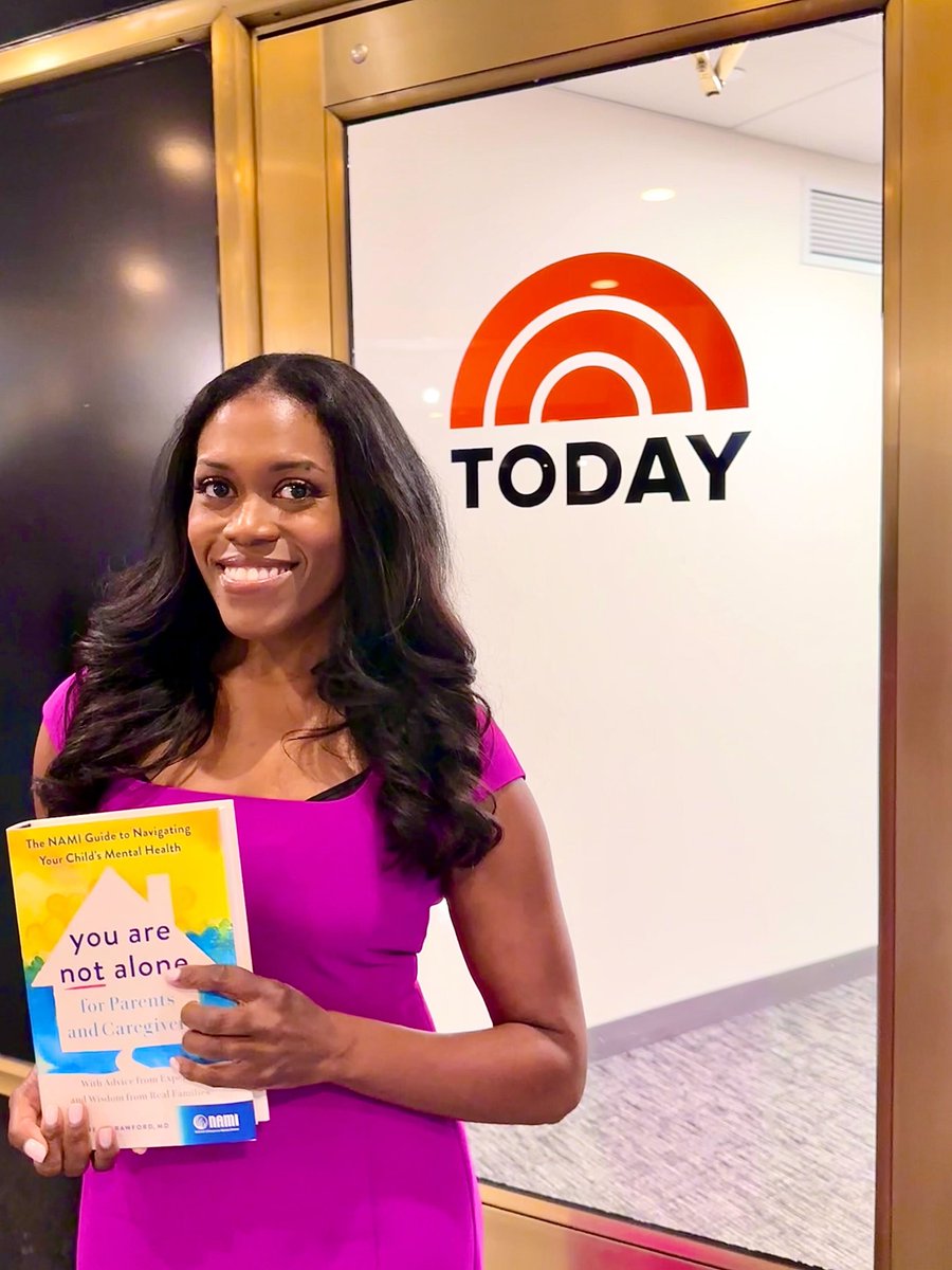 Our Associate Medical Director, <a href="/DrChrissyC/">Christine Crawford, MD, MPH</a>, is getting ready to talk about NAMI's second book "You Are Not Alone for Parents and Caregivers" on the <a href="/TODAYshow/">TODAY</a> this morning!

Learn more about this new book at nami.org/book
