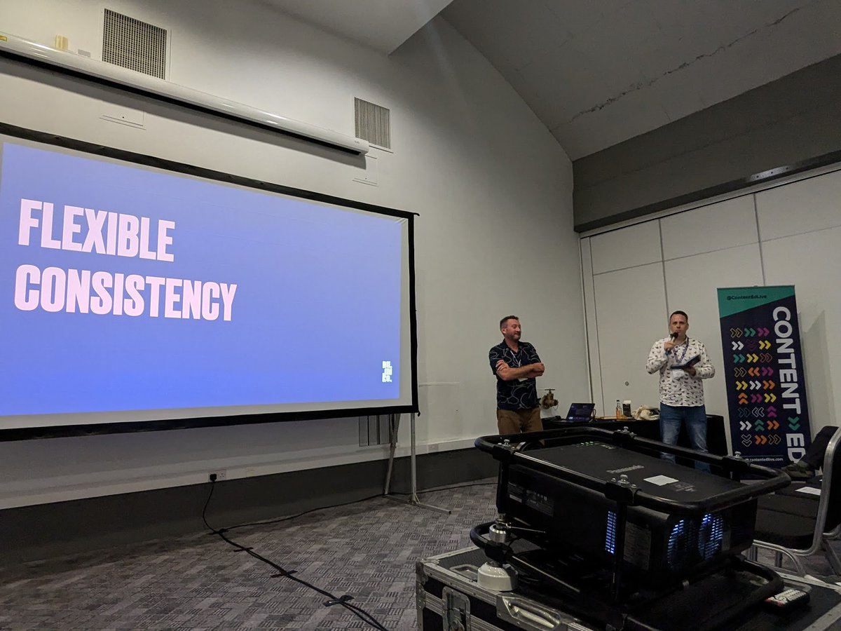 How do you handle strategic tremors even better than Kevin Bacon?

With a modular, flexible design system of course!

Thanks to all those to came to our breakout session at <a href="/ContentEdLive/">ContentEd</a>