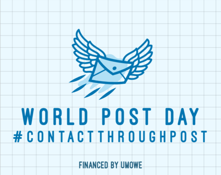 On #WorldPostDay, UMOWE reminds everyone of the #economicpurpose and importance of #post, which for decades has connected millions of #people world-wide, and we are sure will continue to do so in the #future. Keeping us connected, for a #globalizedworld.