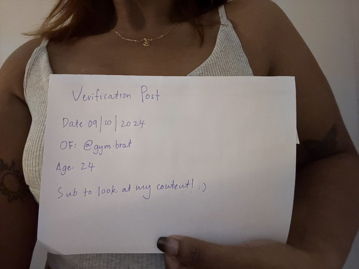 GymBratOfficial's tweet photo. Verification Post ✅
Daily content posted! Here's the link you guys want! https://t.co/n8omvXbbSl
#verificationpost #adultcontent #maturecontent #nsfw #nsfwtwt? https://t.co/hTRPcmk7jS