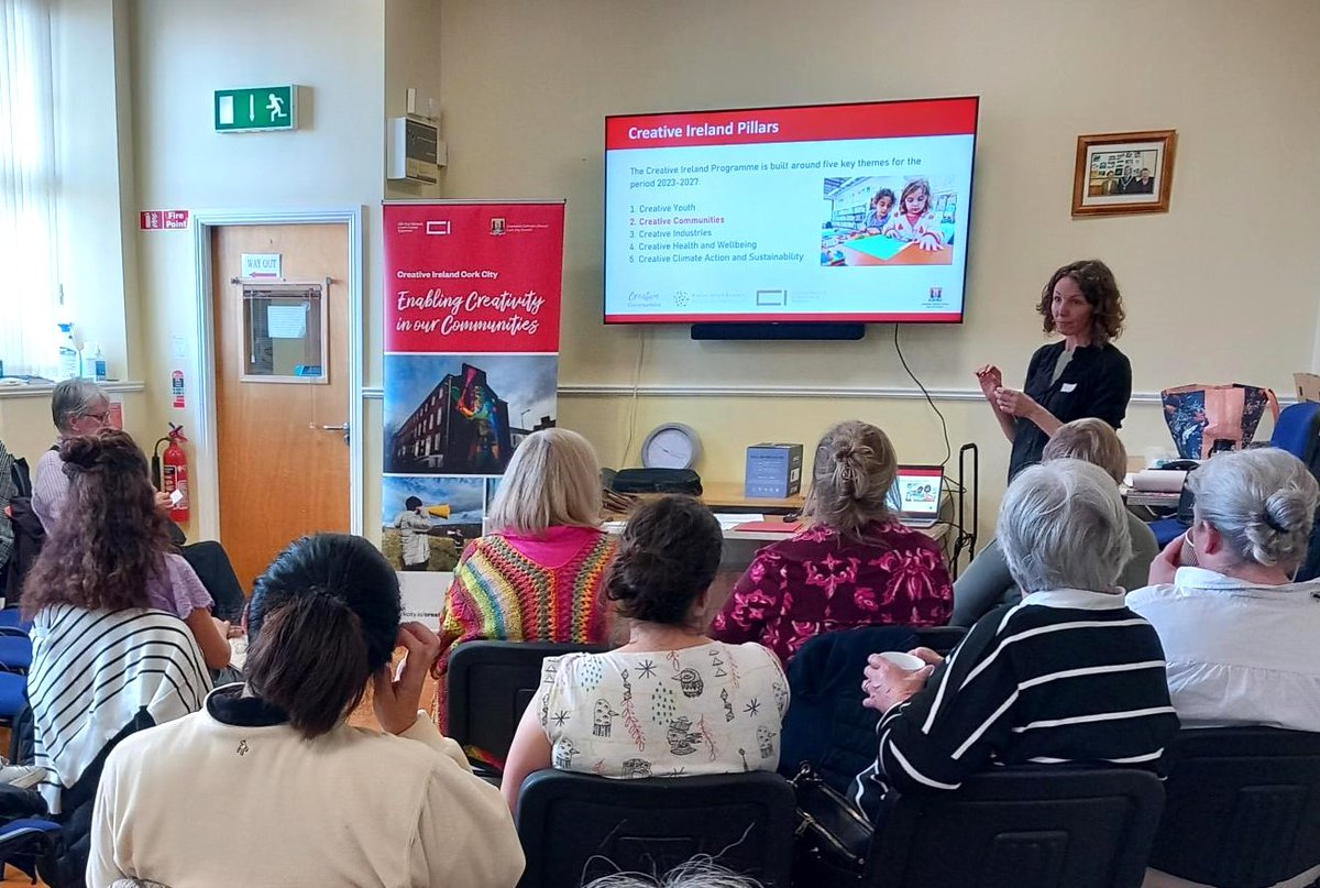 Cork City Arts (@corkcityarts) on Twitter photo Great first stop in Togher for the #CreativeCommunities Roadshow yesterday! Big thanks to the artists, community reps & curious locals who joined, and to Helen O'Keeffe <a href="/headhandheart1/">Creativity and Change</a> for the fantastic graphic harvesting taster. 5 more dates to go! Info👉bit.ly/corkcityarts_e… Great first stop in Togher for the #CreativeCommunities Roadshow yesterday! Big thanks to the artists, community reps & curious locals who joined, and to Helen O'Keeffe <a href="/headhandheart1/">Creativity and Change</a> for the fantastic graphic harvesting taster. 5 more dates to go! Info👉bit.ly/corkcityarts_e…