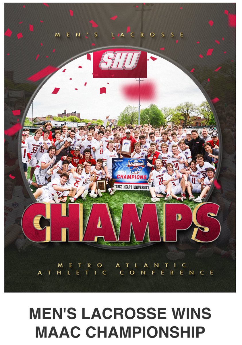 Sacred Heart University Men's Lacrosse tweet media