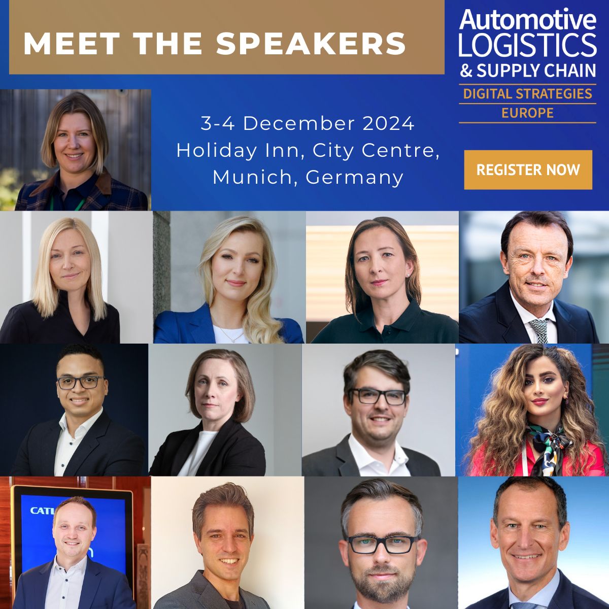 Join Europe’s most influential leaders in automotive logistics and supply chain digitalization at #ALSCDSEUROPE! 🚗🔗 Happening 3-4 December in Munich, this is your chance to connect, learn, and shape the future of the industry.

🔗 Secure your place: lnkd.in/ev7Z7ht5