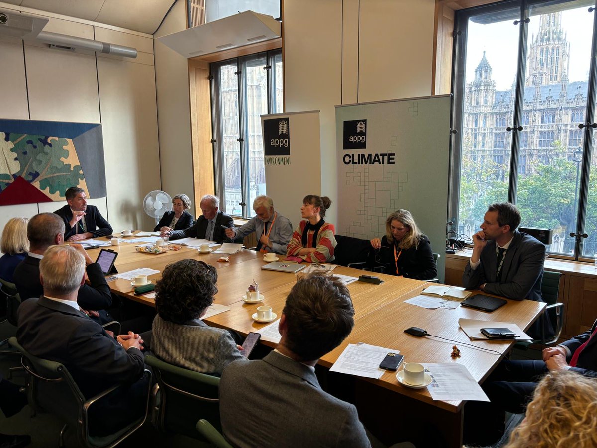 The Climate APPG (@climateappg) on Twitter photo Yesterday the <a href="/ClimateAPPG/">The Climate APPG</a> and <a href="/EnvironmentAPPG/">All-Party Parliamentary Group on the Environment</a> were delighted to bring together cross-party parliamentarians for a discussion with leading climate scientists <a href="/JimSkeaIPCC/">Jim Skea</a>, <a href="/FrediOtto/">Dr Friederike Otto</a> and <a href="/emilyshuckburgh/">Emily Shuckburgh</a>. 🌎 Yesterday the <a href="/ClimateAPPG/">The Climate APPG</a> and <a href="/EnvironmentAPPG/">All-Party Parliamentary Group on the Environment</a> were delighted to bring together cross-party parliamentarians for a discussion with leading climate scientists <a href="/JimSkeaIPCC/">Jim Skea</a>, <a href="/FrediOtto/">Dr Friederike Otto</a> and <a href="/emilyshuckburgh/">Emily Shuckburgh</a>. 🌎