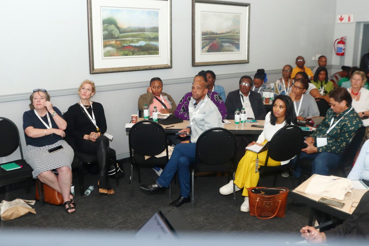 DpmeOfficial's tweet photo. Our Capacity Development Specialist, Ms Morakane Segopolo, is participating in a breakaway session at the @SAMEA_ZA 9th Biennial Conference in Johannesburg.
#SameaConference
#DPMEAtWork https://t.co/SwYev6jF1I