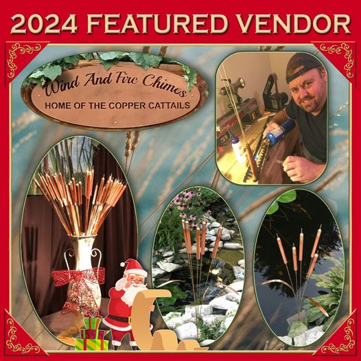 dickensshow's tweet photo. Bring the beauty of music &amp; nature into your home with Wind and Fire Chimes! Our exquisite cattail wind chimes, crafted from the finest grade copper and bronze, are perfect for indoor display as a stunning metal sculpture or outdoor use.  #ChristmasGifts #UniqueShopping https://t.co/4YAw5Uu7wp