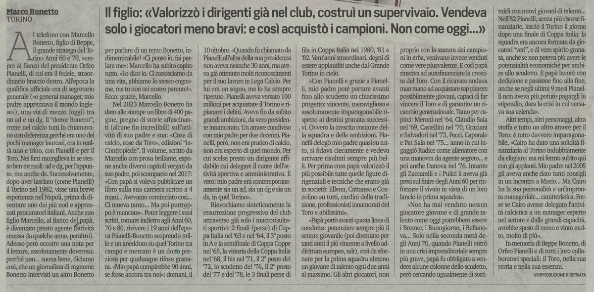 Marcello Bonetto (@ifabonetto) on Twitter photo Oggi ho ricevuto un regalo commovente da <a href="/tuttosport/">Tuttosport</a>, in particolare da <a href="/guido_vaciago/">Guido Vaciago</a> e Marco "nonsiamoparenti" Bonetto. Grazie molte davvero. Oggi ho ricevuto un regalo commovente da <a href="/tuttosport/">Tuttosport</a>, in particolare da <a href="/guido_vaciago/">Guido Vaciago</a> e Marco "nonsiamoparenti" Bonetto. Grazie molte davvero.