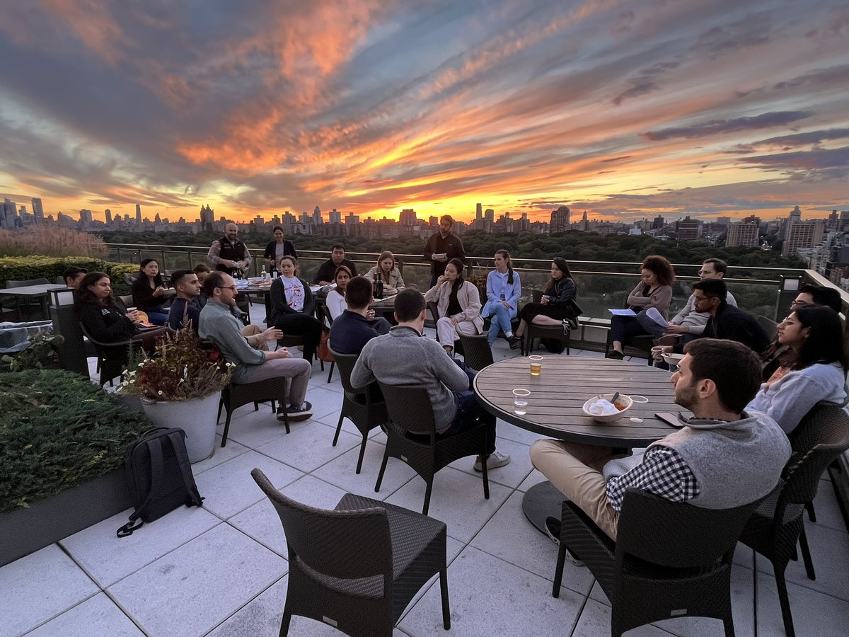 Benjamin Abella, MD MPhil (@benjaminabella) on Twitter photo Amazing roof deck journal club for our Mount Sinai emergency medicine residents - New York is an incredible place to train and learn.
#whyiloveMountSinai
#emergencymedicine
<a href="/MountSinaiEM/">Mount Sinai Department of Emergency Medicine</a> <a href="/IcahnMountSinai/">Icahn School of Medicine at Mount Sinai</a> Amazing roof deck journal club for our Mount Sinai emergency medicine residents - New York is an incredible place to train and learn.
#whyiloveMountSinai
#emergencymedicine
<a href="/MountSinaiEM/">Mount Sinai Department of Emergency Medicine</a> <a href="/IcahnMountSinai/">Icahn School of Medicine at Mount Sinai</a>