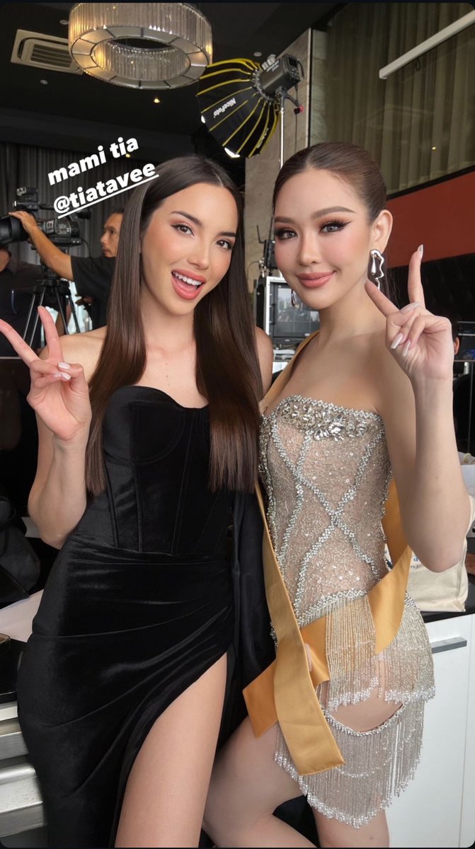 Tia Tavee &amp; Miss Grand Thailand 2024 🇹🇭

#เทียทวี #tiatavee <a href="/tiatavee/">Tia Tavee</a> 
. 
#MissTourismInternational2023 #MissGrandThailand2023 #มิสแกรนด์ภูเก็ต2023