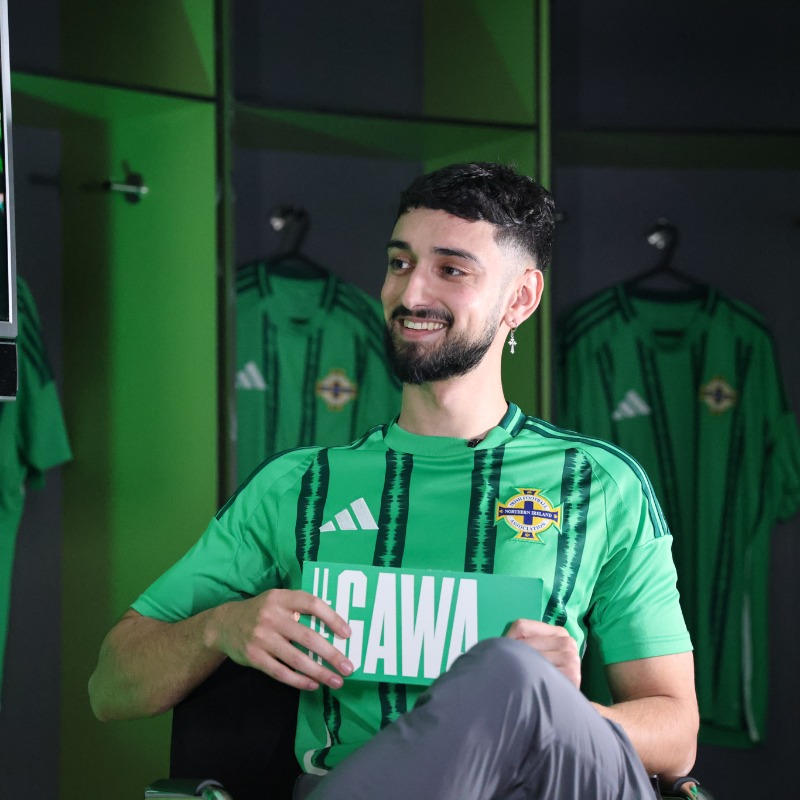 NorthernIreland's tweet photo. Tonight @stefan_peryagh will be joined on the You NI set by Chris Pollock &amp; Tommy Vincent as we look ahead to Belarus &amp; Bulgaria 🙌🏻🟢⚪️ #GAWA #YouNI https://t.co/6u5uI0EvZR