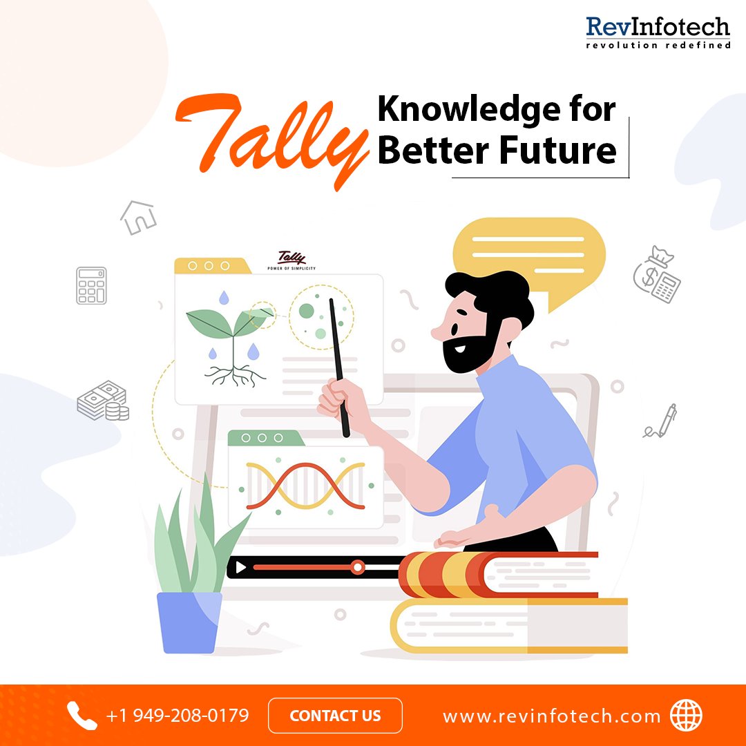 RevInfotech's tweet image. 🚀 Empowering Your Future with Tally ERP 🚀

At #RevInfotech, our team of experts is here to guide you toward a more efficient and future-ready business with #Tally 🌍

#TallySolutions #ERPSoftware #DigitalTransformation #BusinessManagement #BusinessAutomationTools #RevInfotech
