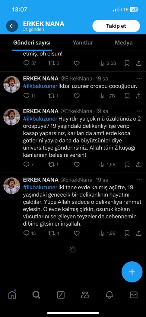 Emre Seyitoğlu'nu TEŞHİR EDİYORUZ. Kadınlara karşı şiddeti ve kadın cinayetlerini meşrulaştıran, "iyi olmuş" diyen, katledilen kadınlara küfürler eden Emre Seyidoğlu TACİZCİDİR. (2/3)