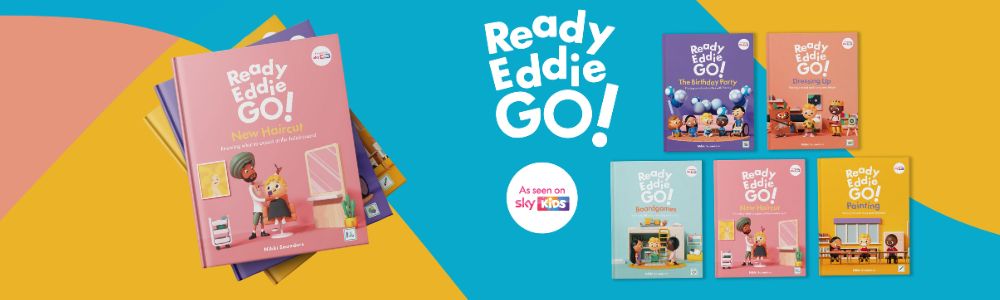 ⭐️Ready Eddie Go!⭐️ 

Straight from the beloved 'Ready Eddie Go!' Sky Kids TV show, each adorable book in this series highlights an area that autistic children find challenging and provides gentle and supportive strategies to help.

uk.jkp.com/pages/ready-ed…

#ReadyEddieGo
