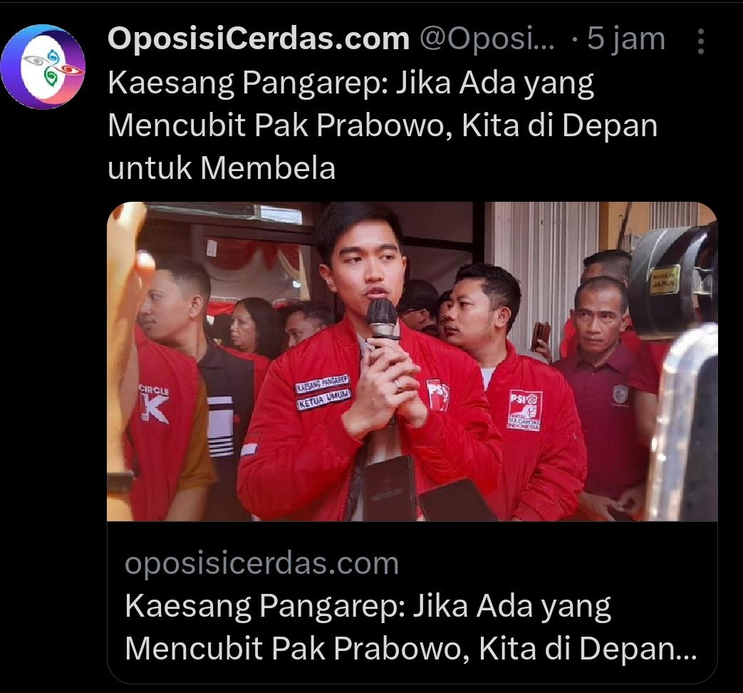 Pak <a href="/prabowo/">Prabowo Subianto</a> tidak perlu dibela cecunguk tikus curut.

Saat ini beliau bukan hanya dicubit, tetapi dihina, diolok-olok, dan dinistakan kehormatannya, anaknya, dan keluarganya, oleh bangsat bernama fufufafa.

Saya yakinkan, 
Beliau sendiri yang akan menghajar makhluk anak