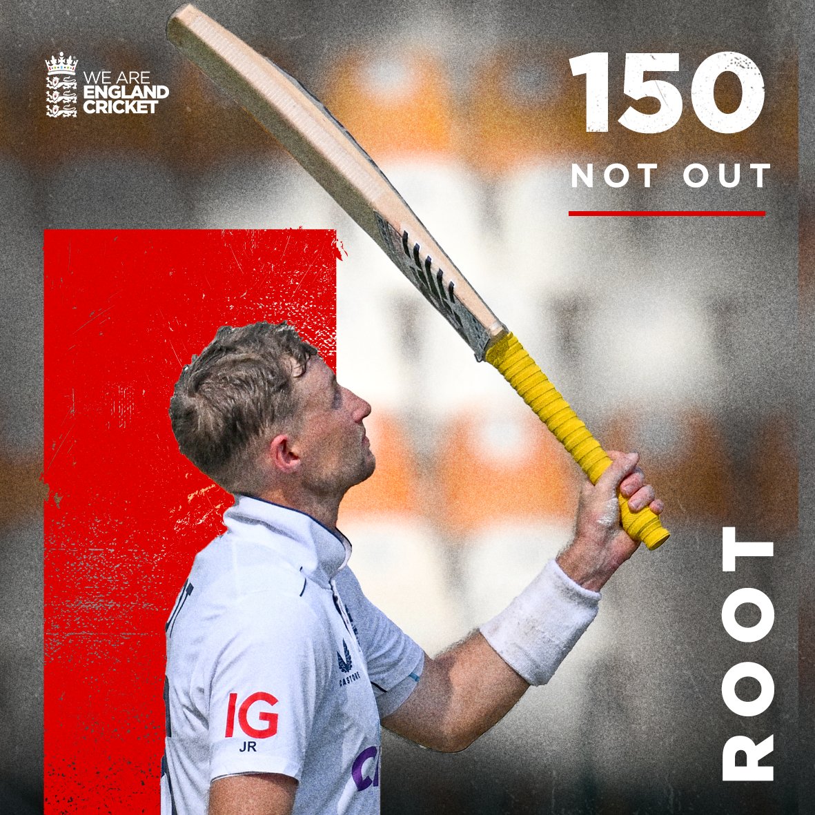 englandcricket's tweet photo. He just keeps going 💪

His 15th Test 150+ score 👏

Match Centre: https://t.co/M5mJLlHALN

🇵🇰 #PAKvENG 🏴󠁧󠁢󠁥󠁮󠁧󠁿 | @Root66 https://t.co/v2KHzwGazC