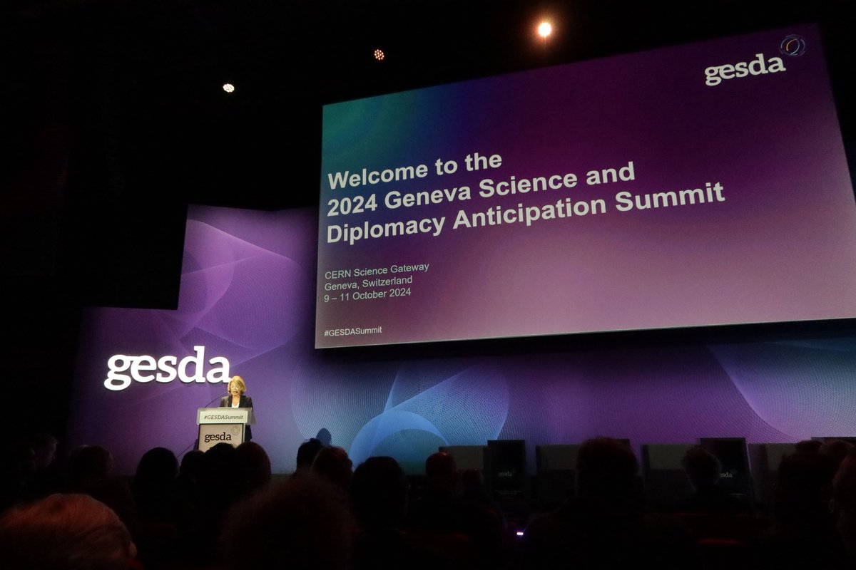 Gilles Gravier π¨π΅π¨π (@gravax) on Twitter photo Starting another great edition of <a href="/GESDAglobal/">Geneva Science and Diplomacy Anticipator</a> #GESDASummit #gesda #gesda2024 ! Looking at where science and diplomacy are taking the world, 5, 10, and 25 years from now. #biotech #food #neuroscience #QuantumComputing #future. Starting another great edition of <a href="/GESDAglobal/">Geneva Science and Diplomacy Anticipator</a> #GESDASummit #gesda #gesda2024 ! Looking at where science and diplomacy are taking the world, 5, 10, and 25 years from now. #biotech #food #neuroscience #QuantumComputing #future.