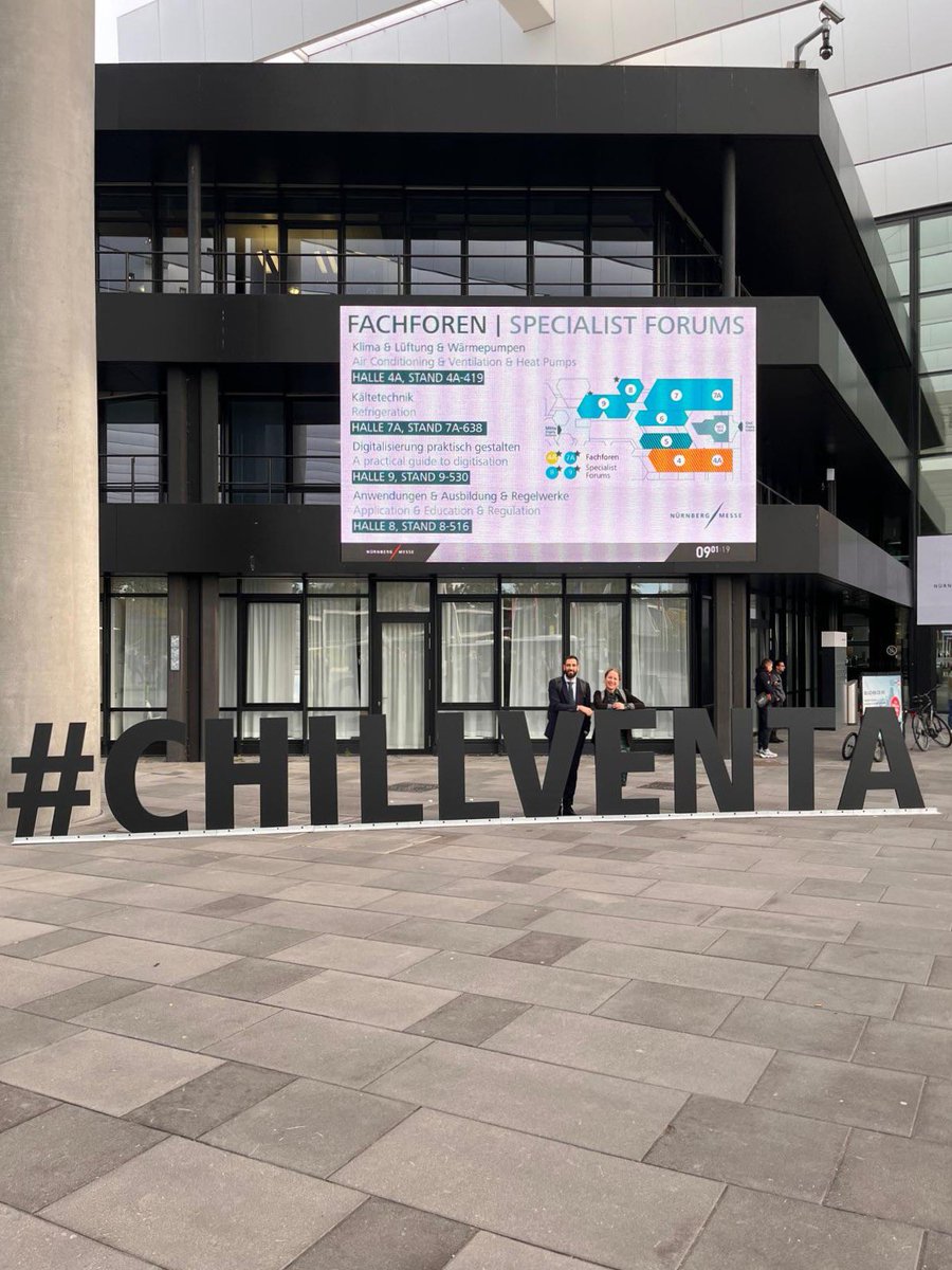 IHispacold's tweet photo. El equipo de compras de Hispacold ha estado explorando las últimas innovaciones en Chillventa, la feria de referencia en climatización, refrigeración y eficiencia energética.
#Hispacold #Chillventa2024 #Innovación #Climatización #Sostenibilidad https://t.co/Xj5Rsygt6L
