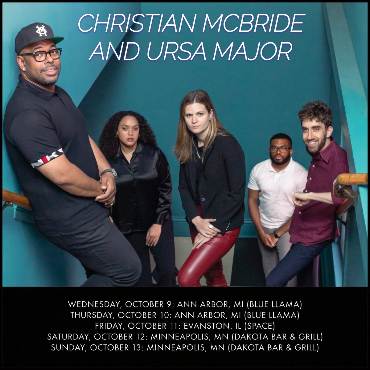mcbridesworld's tweet photo. We’re baaack! 😉 Ann Arbor, Evanston, Minneapolis…we’ll see you this week! #UrsaMajor https://t.co/ssv7bQQo5A