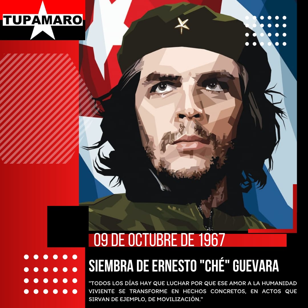 ¡Hasta la Victoria Siempre! ⭐

"Che fue un maestro y forjador de hombres como él. Consecuente con sus actos, nunca dejó de hacer lo que predicaba, ni de exigirse a si mismo más de lo que exigía a los demás".
Fidel Castro

<a href="/NicolasMaduro/">Nicolás Maduro</a>
#TodoElPartidoUnaEscuela 🔴⚫