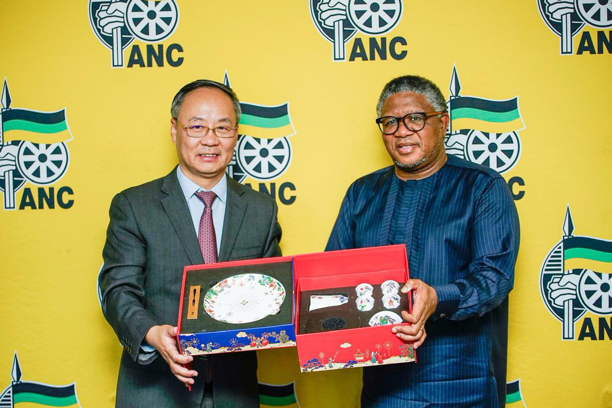 ANC Secretary-General, Comrade Fikile Mbalula, led an ANC delegation in ...