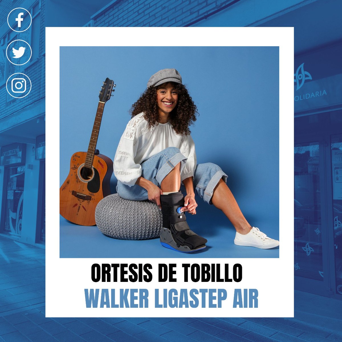 ORTONIPACE's tweet image. Descubre el nuevo soporte de tobillo: ¡Ligero y cómodo! La mejor protección para tu día a día. 🌟 #Thuasne #Ligastep #Bienestar #Salud #Deporte #Innovación #Confort #VidaActiva