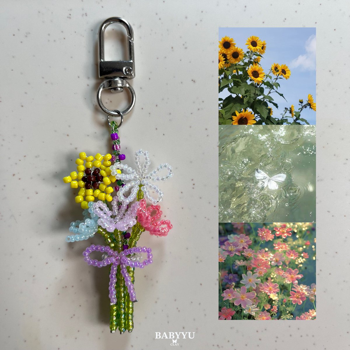 Babyyu_Clay's tweet photo. พวงกุญแจช่อดอกไม้💐
89.-
#กำไลลูกปัด #กำไลข้อมือ #พวงกุญแจ #กำไล #กำไลเชือกเทียน #กำไลเชือกถัก #ช่อดอกไม้ลูกปัด #เครื่องประดับ #สร้อย #สร้อยคอ #แหวนลูกปัด #สร้อยลูกปัด https://t.co/xhqwWZQV7u