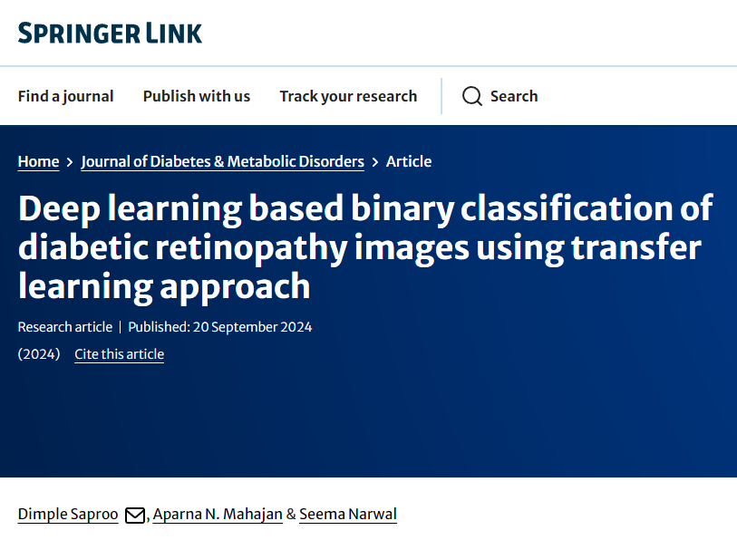 Journal of Diabetes & Metabolic Disorders tweet media