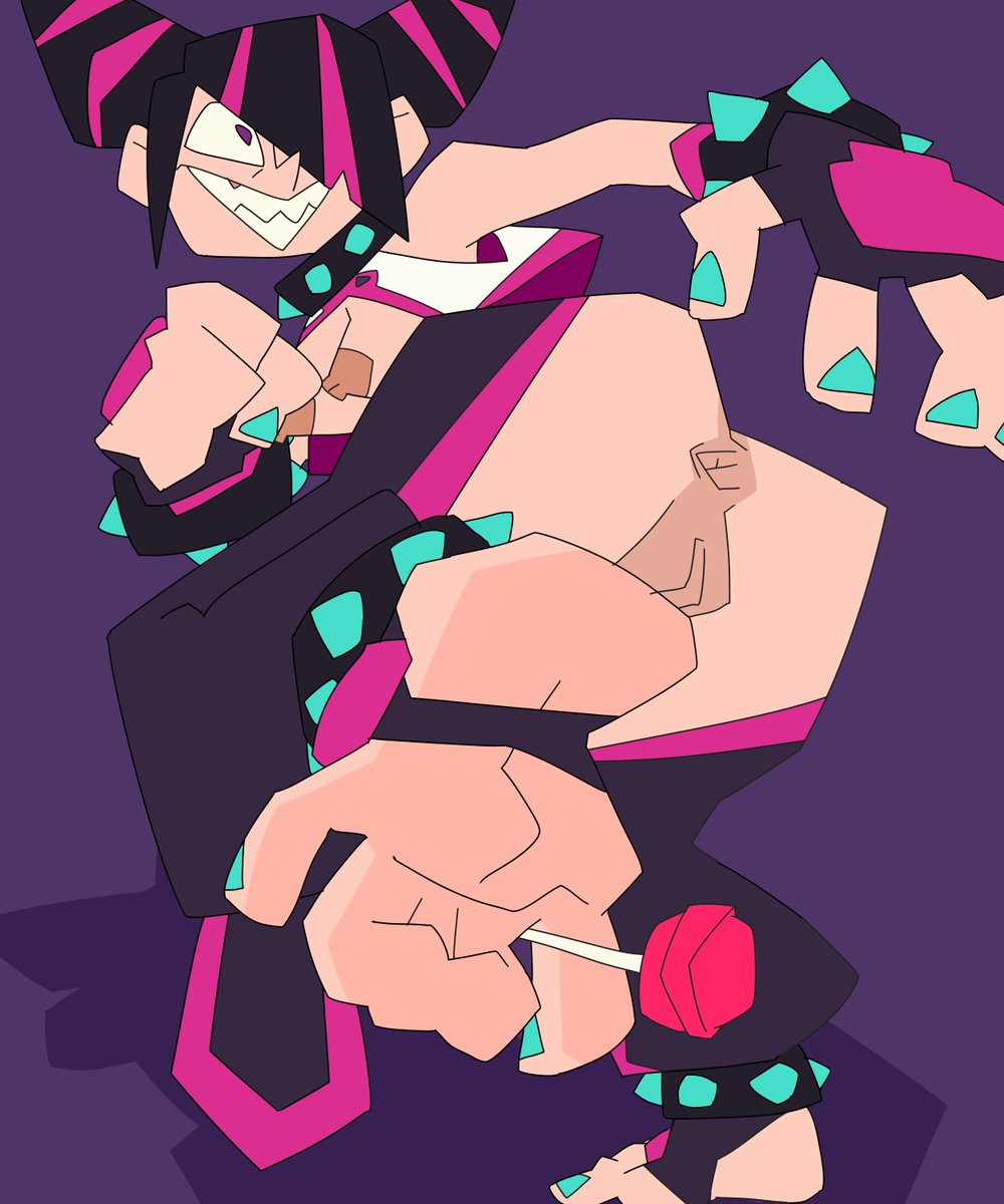 ive always liked juri a lot but i struggle to find a way to draw her im completely satisfied with so im gonna drag her into the weird cartoony porn bucket from now