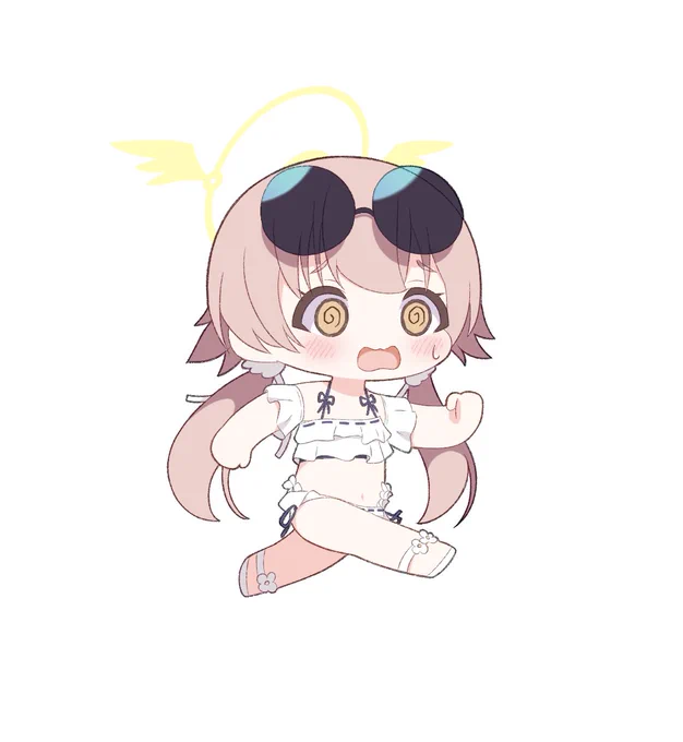 水着ヒフミ復刻#ブルアカ 