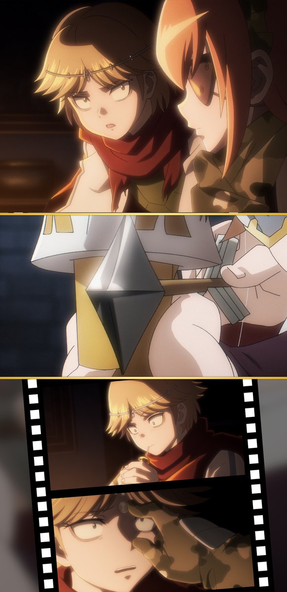 over_lord_anime's tweet photo. ━━━━━━━━━━━━━━━━━
『劇場版「オーバーロード」聖王国編』
　　　 　大ヒット上映中
━━━━━━━━━━━━━━━━━

＞ネイア・バラハ　CV #青山吉能 
聖騎士団の従者。母親のような聖騎士に憧れているが、剣の才能に乏しくレメディオスからぞんざいな扱いを受けている。一方で、父親からは弓使いとしての優れた才能を受け継ぎ、解放軍では斥候役を任されている。同じく父譲りの目つきの悪さがコンプレックス。

#overlord_anime #オーバーロード #オバロ