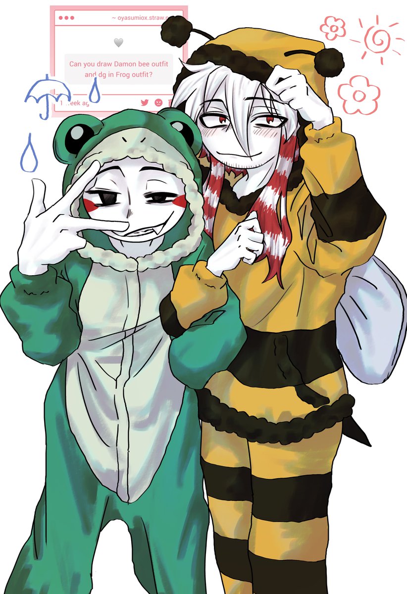 #Br0kenColors 
 #Br0kenColorsDamon 
 #Br0kenColorsDG 
🐸💙🐝❤️