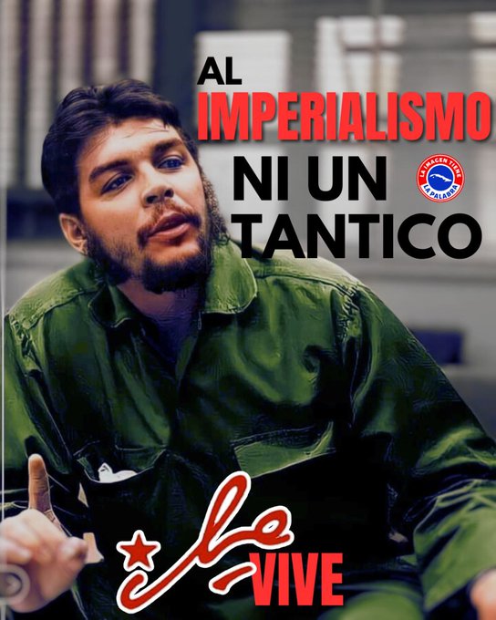 El vil asesinato del Guerrillero Heroico, Comandante Ernesto “Che” Guevara hace 57 años en Bolivia por órdenes del gobierno yanqui, creo un símbolo que perdurará en la obra de nuestra Revolución y en la lucha antimperialista de los pueblos latinoamericanos y del mundo
#CubaVive