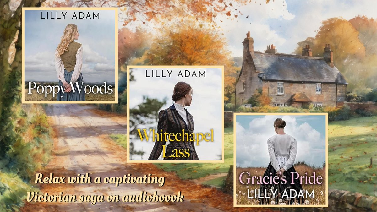 What better way than to spend a cosy afternoon with a #heartwarming #Victorian #audiobook!
#thrilling #family #sagas #heroines #villains #historical
#Poppy Woods – Narrated by the talented Julia Franklin.
#Gracie’s pride – Narrated by the talented Julia Franklin.
#Whitechapel